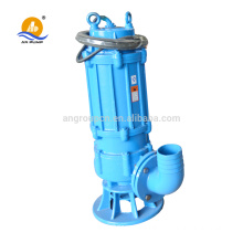 Non-clogging submersible salt water sanitary pump